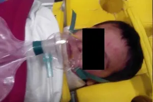 Abandonan en la calle a menor de 2 años en Texmelucan