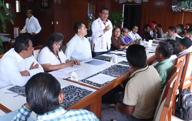 En Tehuacán, el diputado Pável Gaspar se reúne con representantes de pueblos y comunidades indígenas