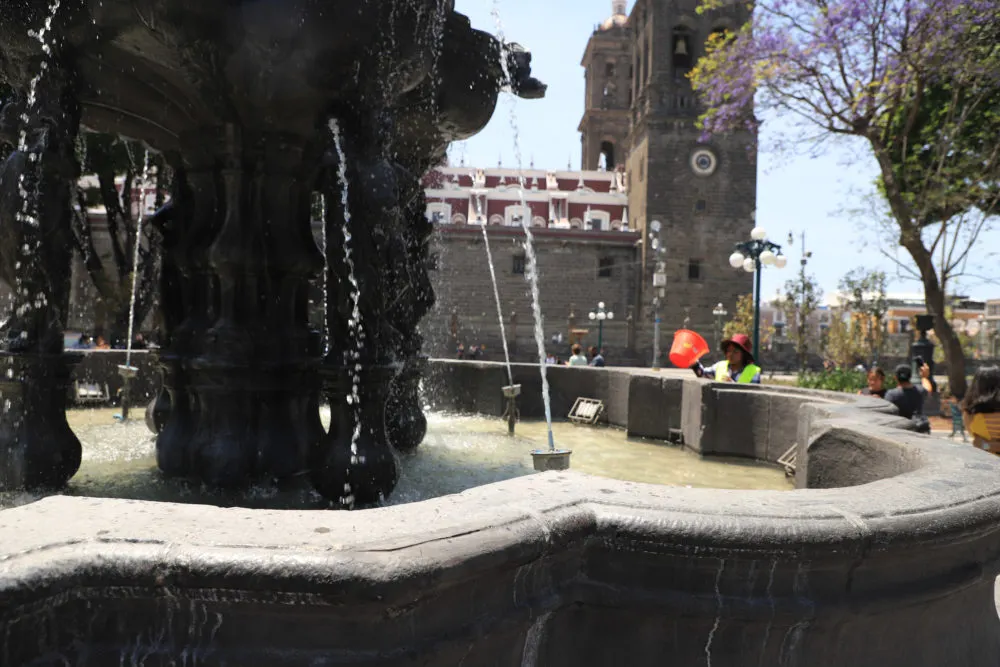 Fuente de San Miguel ya ha sido completamente reparada