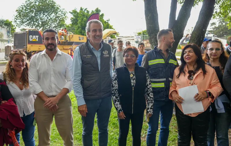 Arranca Ayuntamiento de Puebla rehabilitación vial en la unidad habitacional Loma Bella