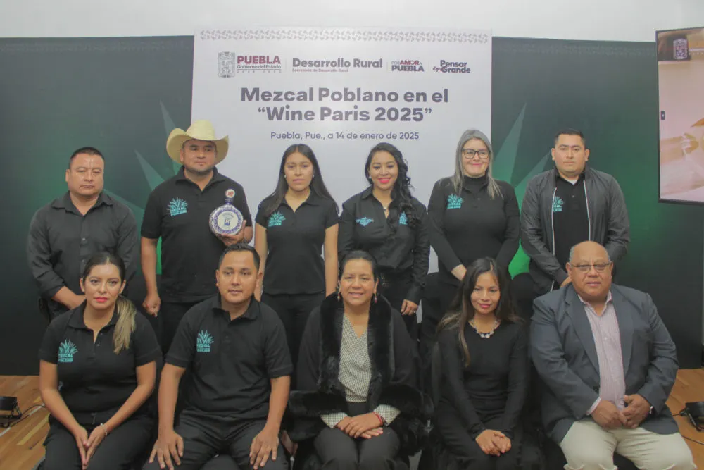 Puebla brillará en Wine Paris 2025 con nueve marcas de mezcal