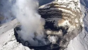 Aumenta actividad del volcán Popocatépetl