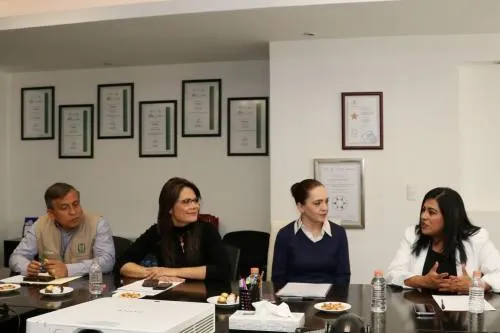 Sector Salud sostiene reunión informativa con la presidenta de la Comisión de Salud