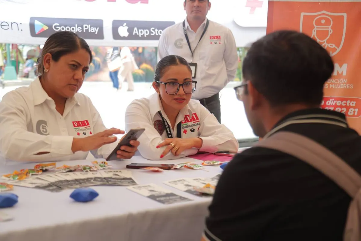 SSP acerca servicios y refuerza coordinación en Jornada de Atención Ciudadana en Tehuacán