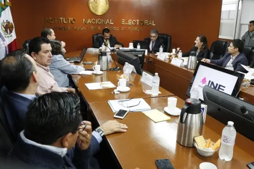 INE arranca recuento distrital parcial en elección de gobernador y parcial en Tepeojuma
