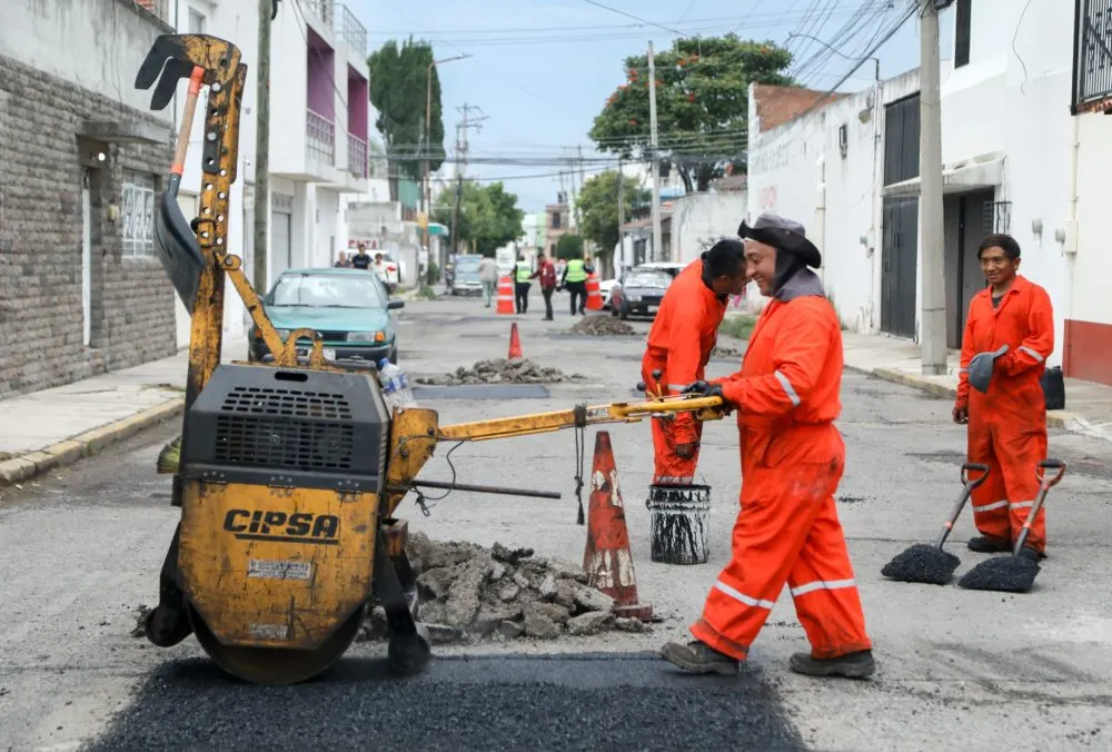 Ayto Pue Bacheando Puebla Bugambilias