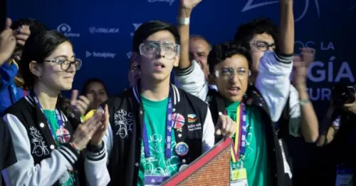 México gana oro y plata en el Mundial de Robótica 2018