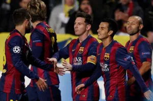 Messi, histórico anotador de la UCHL