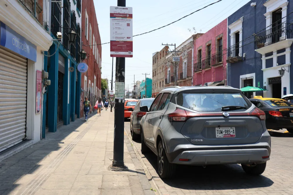 Inician este jueves operaciones los parquímetros en Puebla capital