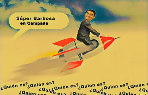 La cargada ya está con Miguel Barbosa y se nota