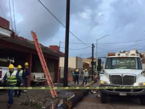 Sin luz, 96 mil 200 casas en Nayarit, Sinaloa, Durango y Michoacán por “Willa”