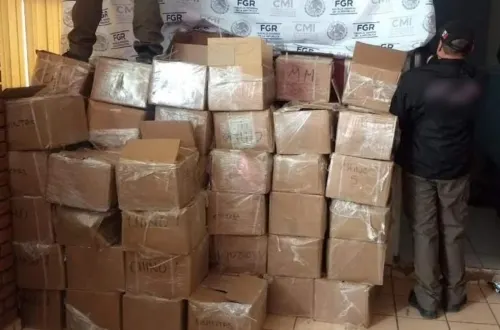 Golpe al narco, FGR realiza decomiso millonario en BC