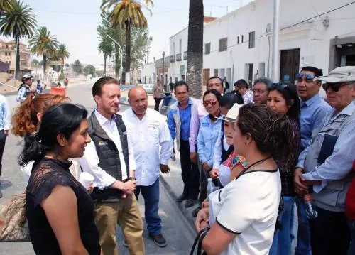 Continúa el mejoramiento de la imagen urbana del Centro Histórico de Puebla