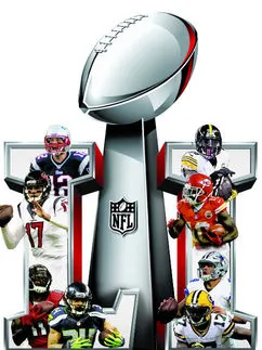 Ocho por la antesala al Super Bowl