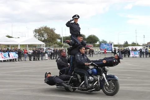 SSPTM Puebla realizó con éxito la primera gran rodada por tu seguridad