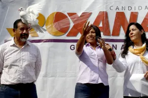 Roxana Luna evita pronunciamiento sobre reparto del PRI
