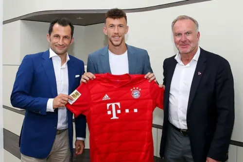 Bayern Múnich presenta al atacante Ivan Perisic