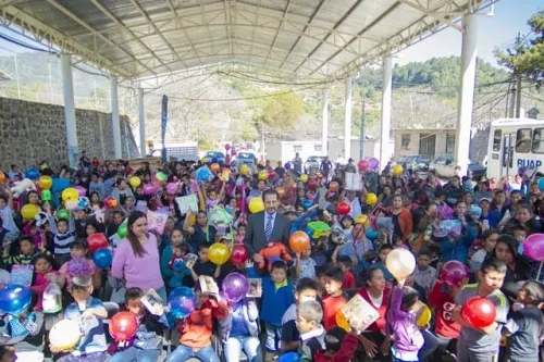 Llegaron los Reyes Magos al CCU de la BUAP