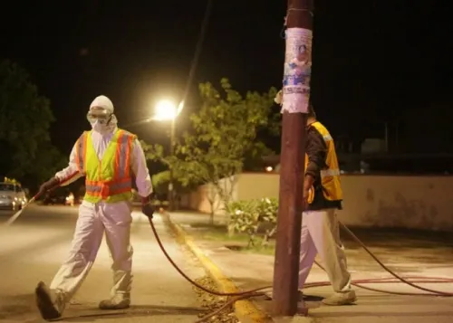 Intentaban sanitizar en La Resurrección y resultan golpeados