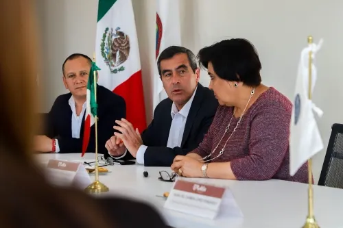 Sostuvo Lourdes Rosales reuniones de trabajo con líderes empresariales de Puebla