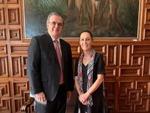 Claudia Sheinbaum y Marcelo Ebrard dialogan sobre futuras inversiones extranjeras en la CDMX