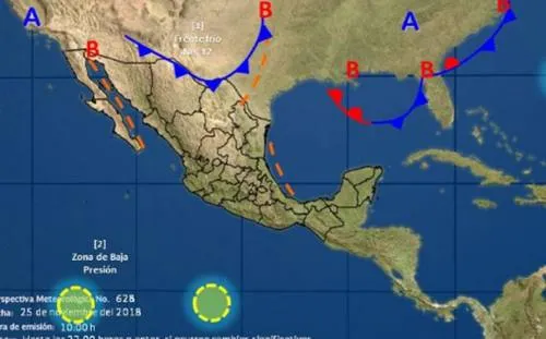 Esta noche entra Frente Frío número 12 al país