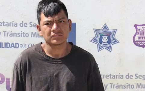 Probable ladrón asegurado en inmediaciones del Mercado Hidalgo