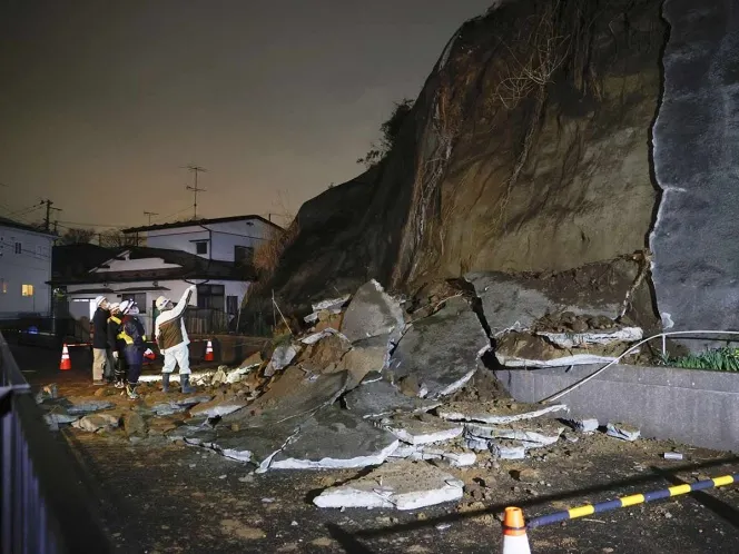 Terremoto de 7.2 sacude a Japón; provoca momentánea alerta de tsunami