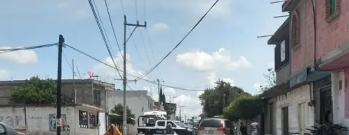 Balacera en Huejotzingo provoca pánico