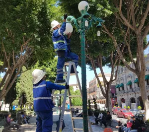 Ayuntamiento sigue con preparativos para celebración del Grito