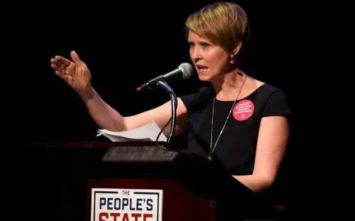 Cynthia Nixon de “Sex and the City” se postula a gobernadora de Nueva York