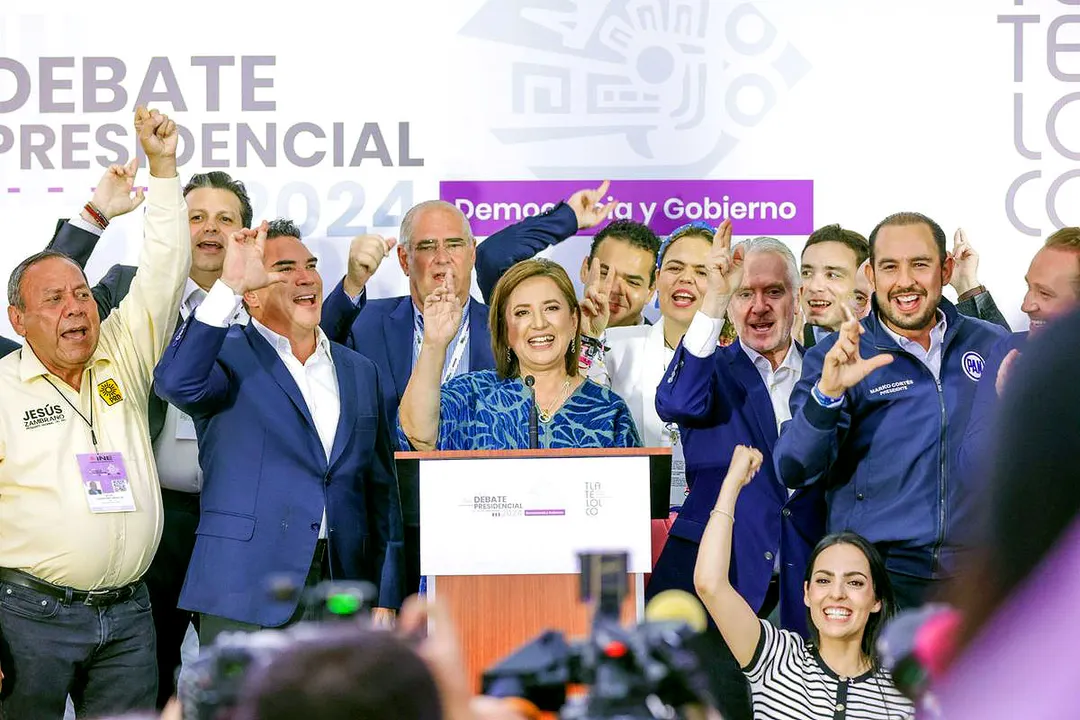 Xochitl Galvez Conferencia Tercer Debate Presidencial