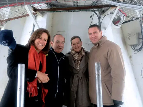 Supervisan operaciones del telescopio milimétrico