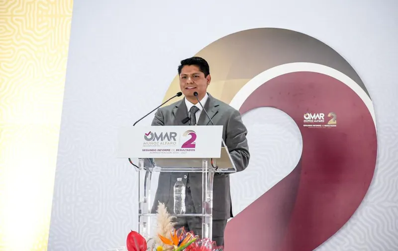 Omar Muñoz Alfaro, presidente municipal de Cuautlancingo. Foto: Especial
