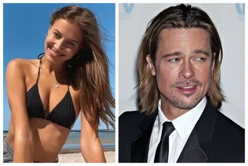 Brad Pitt sale con la modelo Nicole Poturalski quien está casada y su esposo acepta la relación