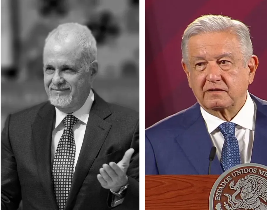 AMLO y Raúl Padilla