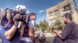 Ofensiva en Gaza deja un muerto y cuatro heridos, todos periodistas