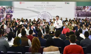 Jóvenes, posibilidad de cambio en materia de violencia: Segob