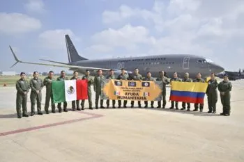 México manda primer cargamento de ayuda humanitaria a Colombia tras terremoto