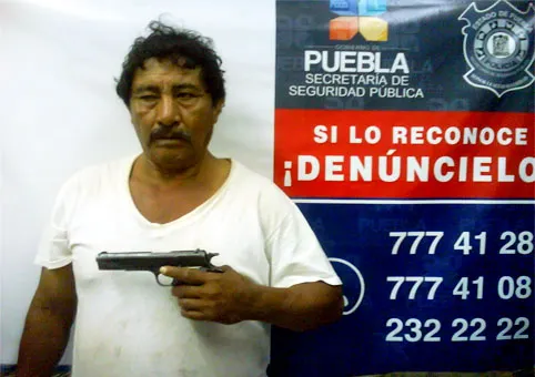 Policía Estatal Preventiva detuvo a sujeto con arma de fuego