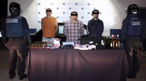 Un golpe más a la delincuencia, la SSTPM detiene a banda dedicada al robo a comercio