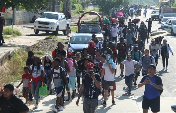 Asaltan a migrantes que buscaban unirse a caravana en Escuintla, Chiapas