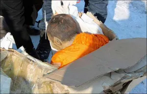 Hallan a monje momificado en estado de meditación