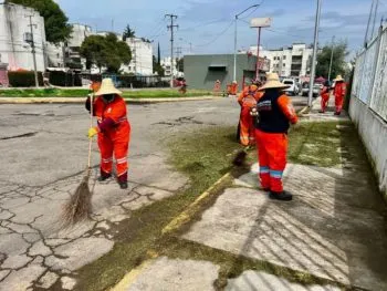 Refuerza el Ayuntamiento de Puebla labores de sanidad en Loma Bella y zonas aledañas