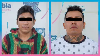 Dos integrantes de ‘Los Huitla’ fueron detenidos por la Policía Municipal de Puebla