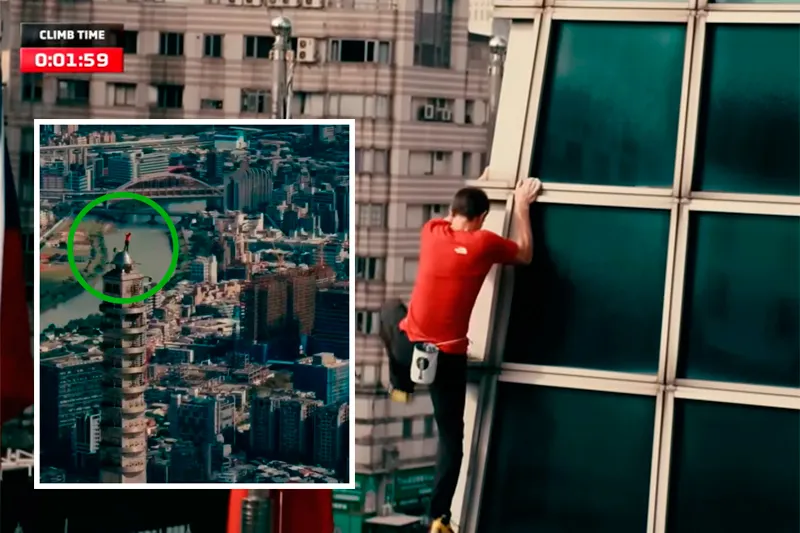 Alex Honnold Taipei 101