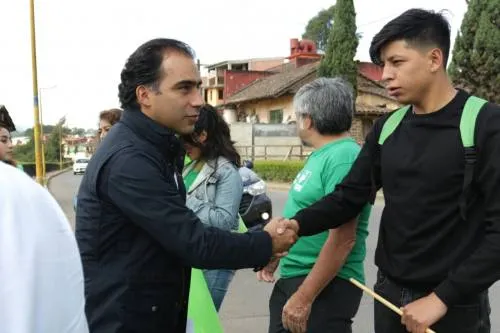 Nuestra marea pintará de Verde a Zacatlán: Michel Chaín