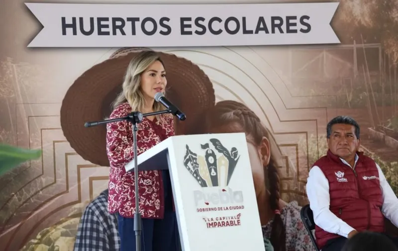 Impulsa Ayuntamiento de Puebla educación ambiental con 120 huertos escolares y santuarios de polinizadores
