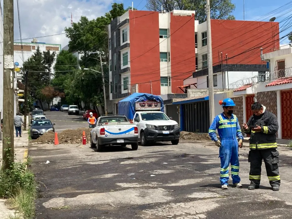 Se registra fuga de gas en La Paz