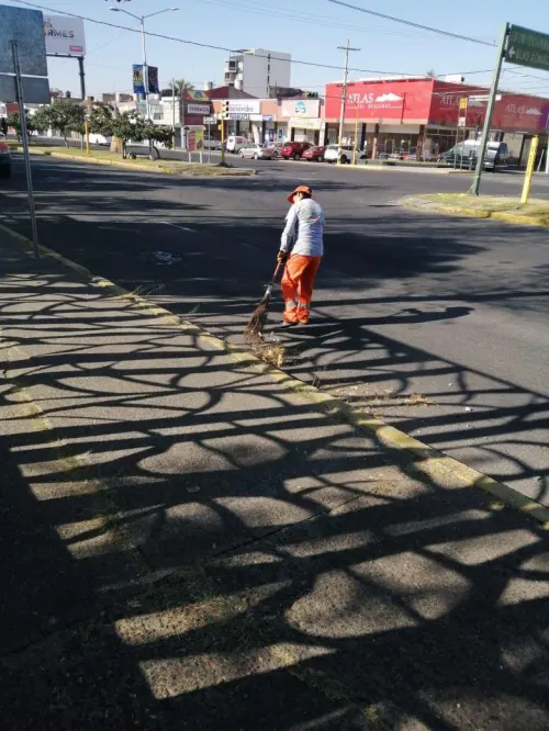 Garantizan limpieza en zonas aledañas al Parque Ecológico